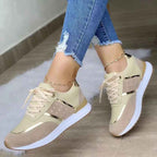 Stylish Orthopedic Sneakers for Women Gold