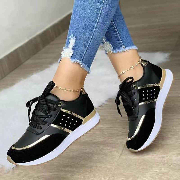 Stylish Orthopedic Sneakers for Women Black