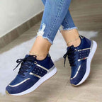 Stylish Orthopedic Sneakers for Women Blue