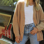 Women's Classic Knit Button Cardigan