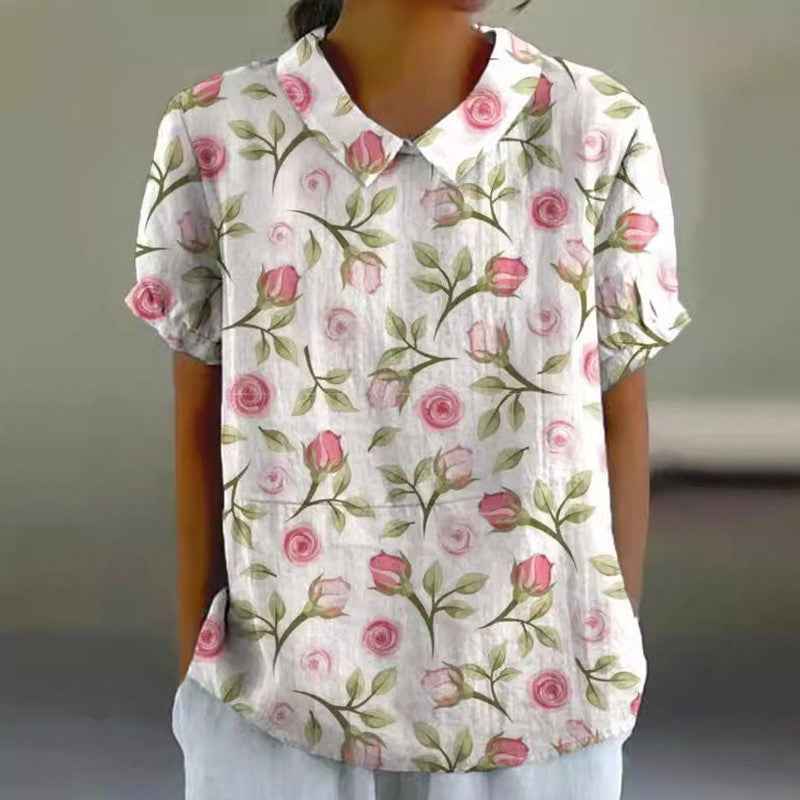 Women's Floral Print Primrose Path Blouse