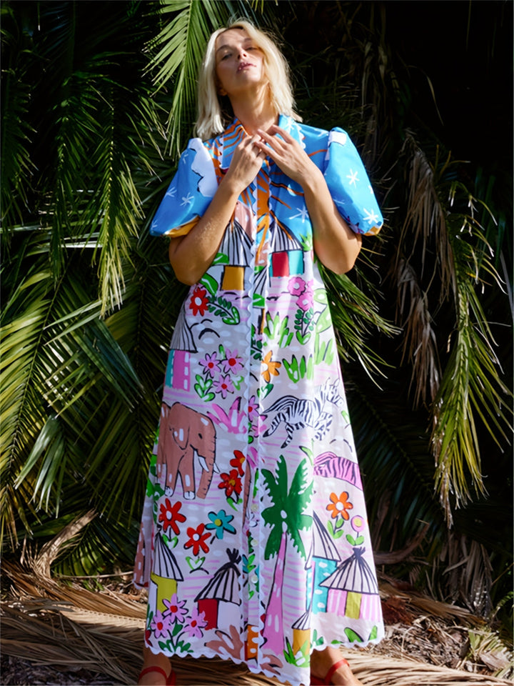 Carolyn | Chic Midi Dress for Summer