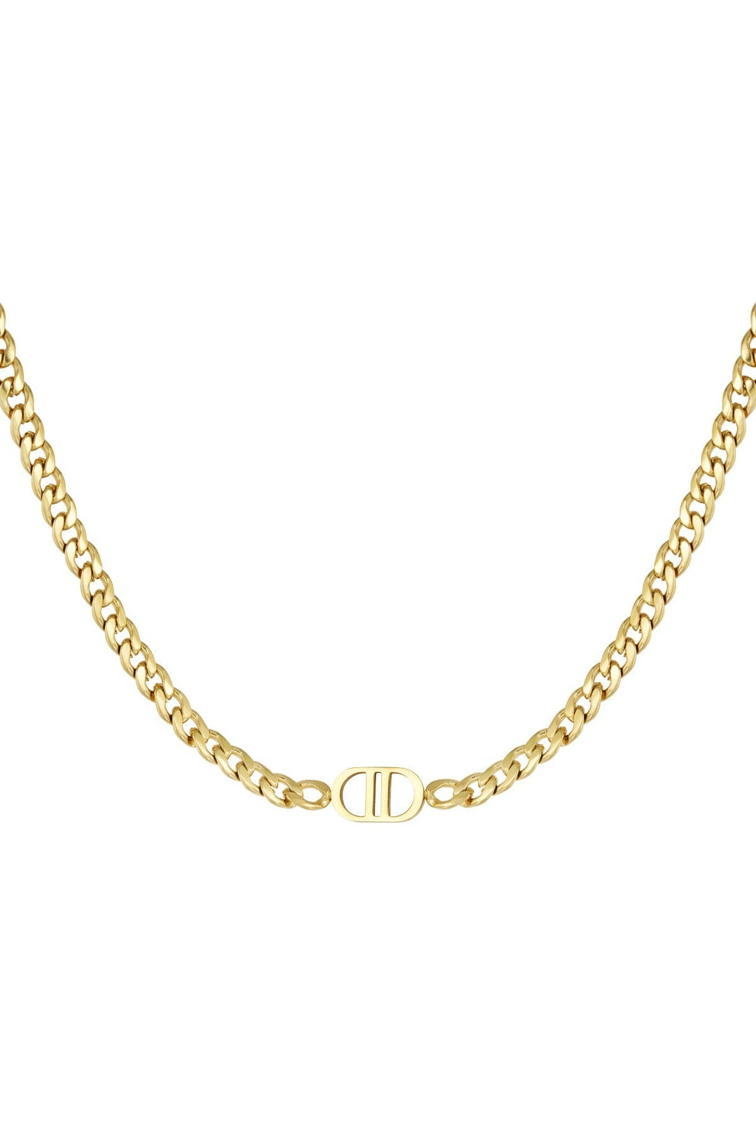 Celina | Women's Stylish Necklace with Unique Element Gold