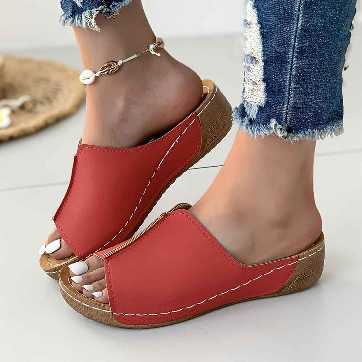 Charlotte | Women's Summer Sandals - Breathable & Flexible Comfort Red