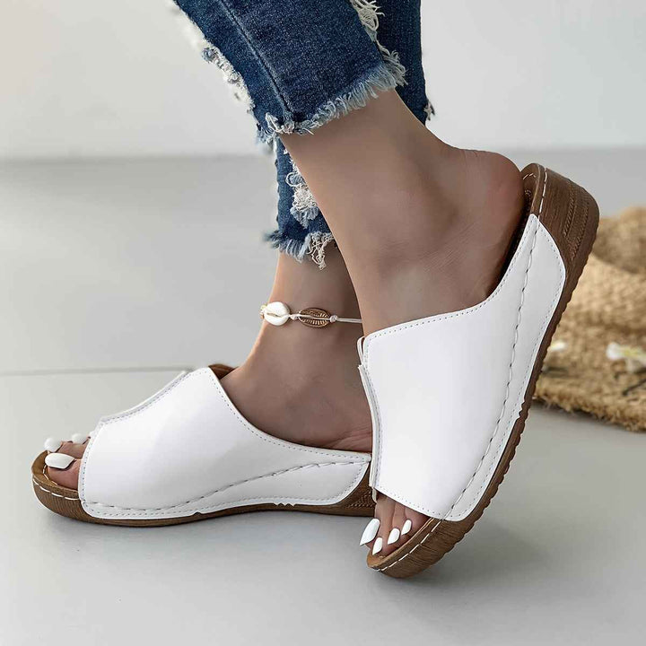 Charlotte | Women's Summer Sandals - Breathable & Flexible Comfort White