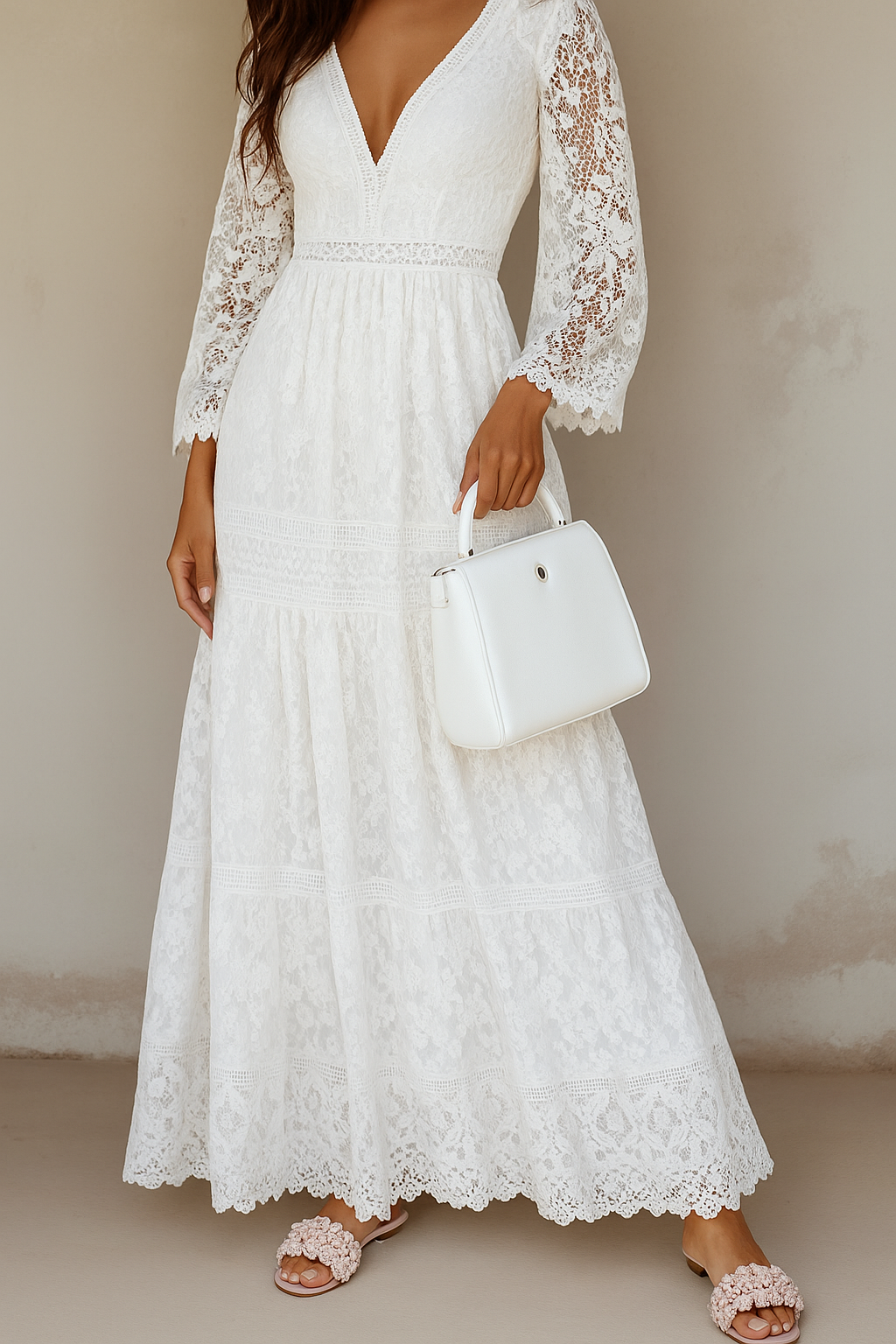 Boho Maxi Dress | Women's Floral Print Long Dress