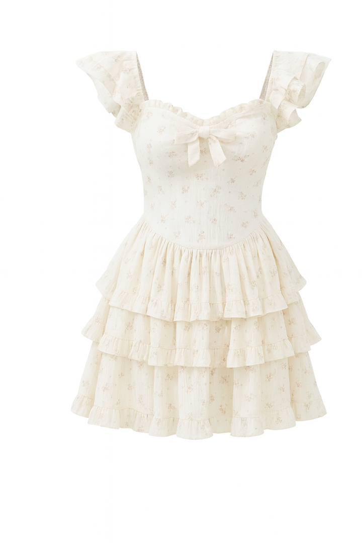 Julie | Women's Ruffled Mini Dress