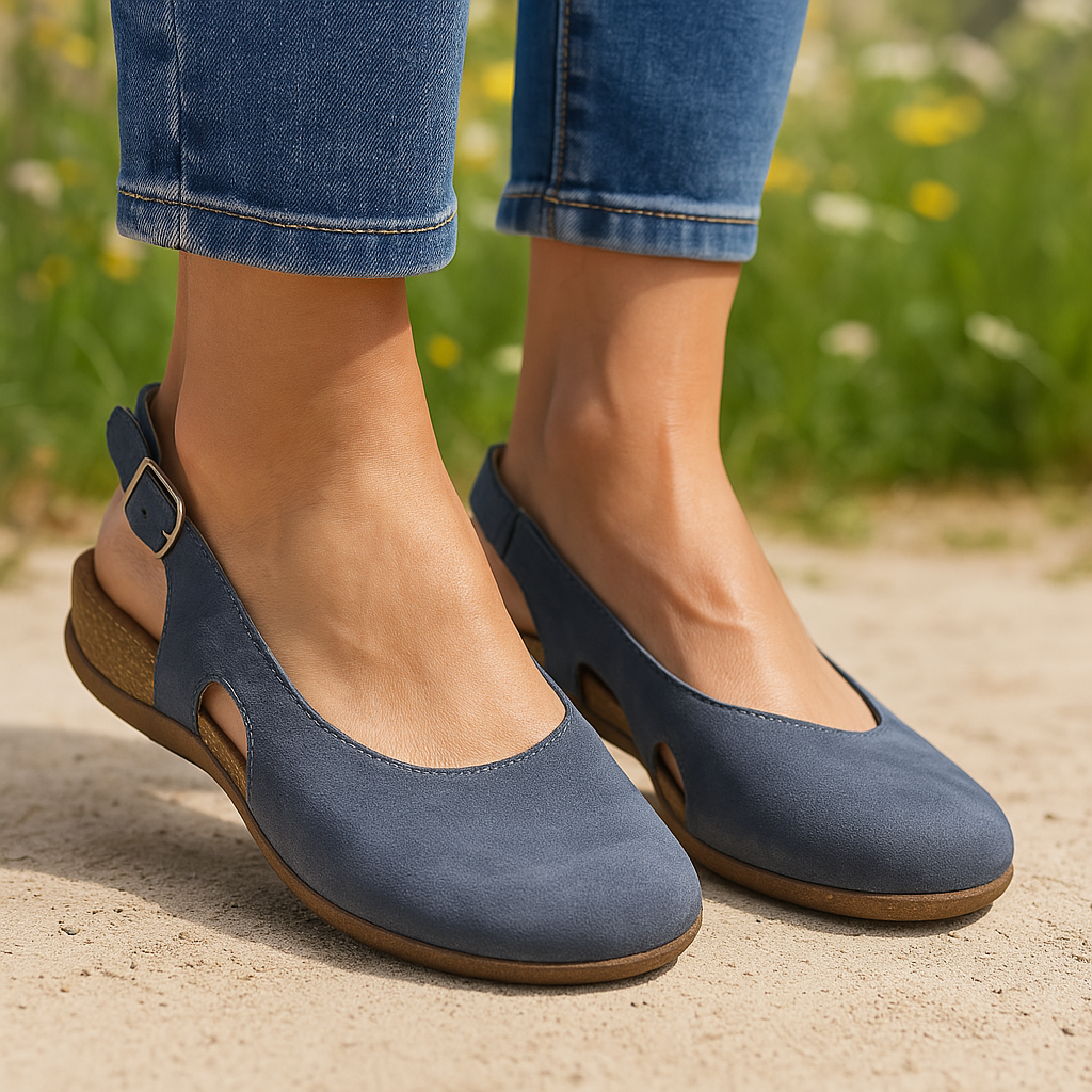 Margaret | Sandals with Support Blue