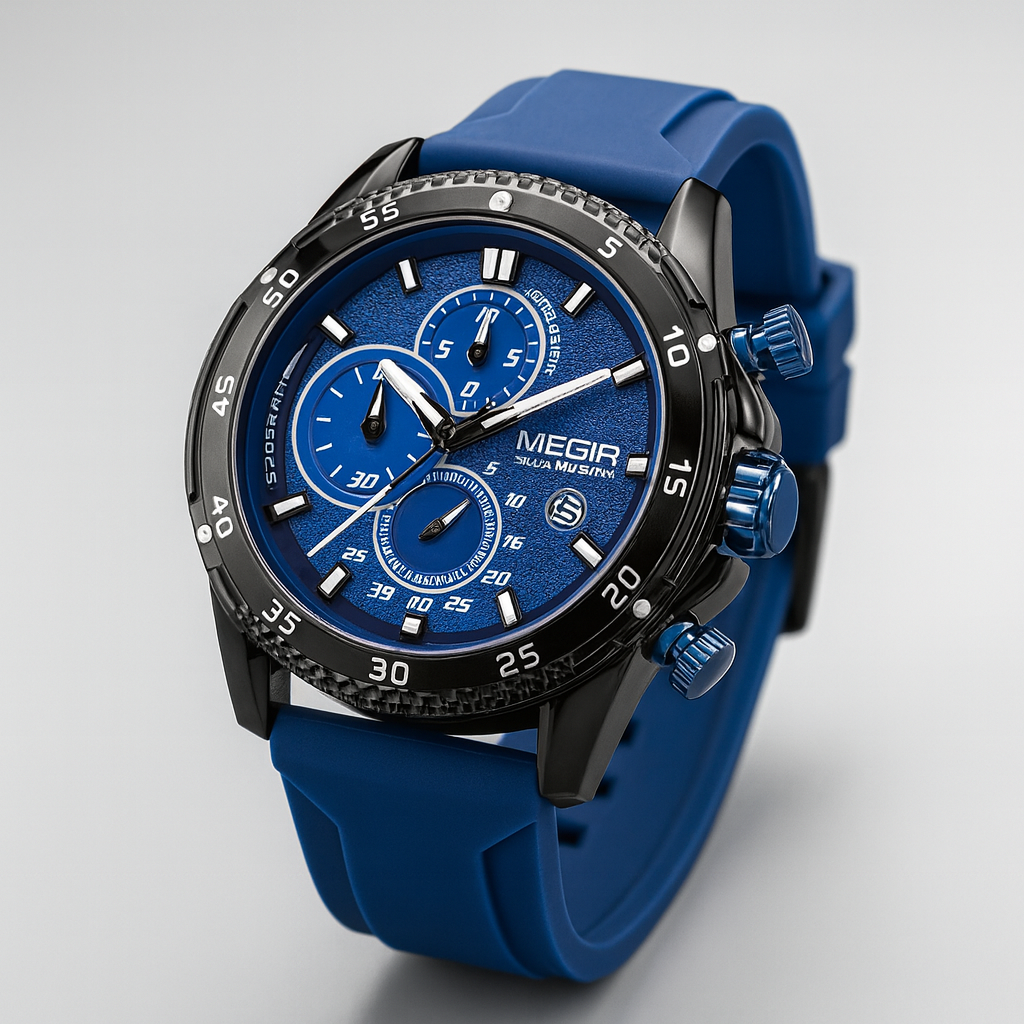 Chronomaster Luxury Timepiece Royal Blue