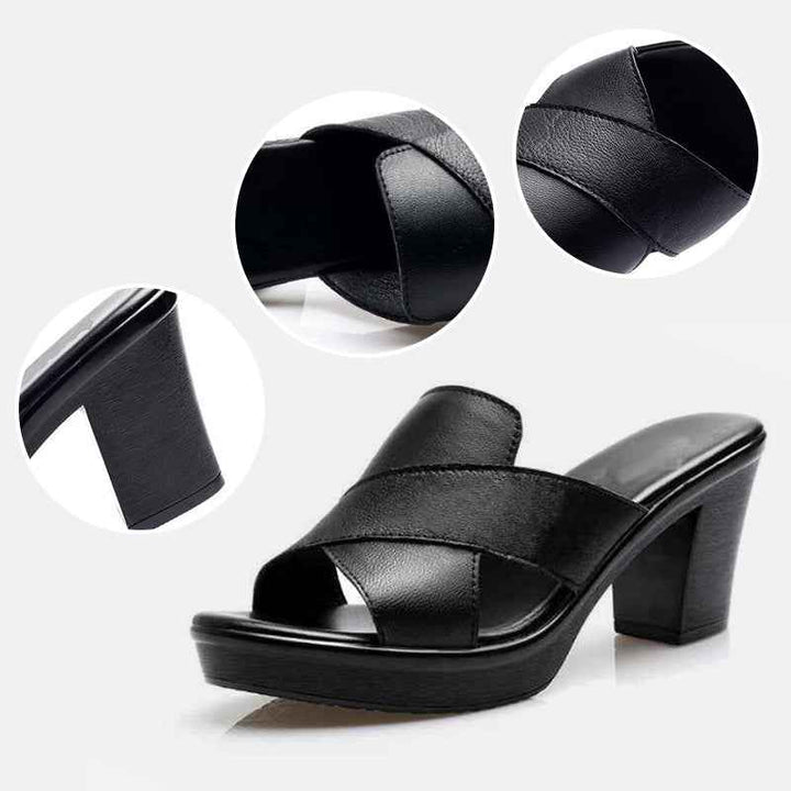 Camila | Stylish Chunky Platform High Heel Sandals for Women