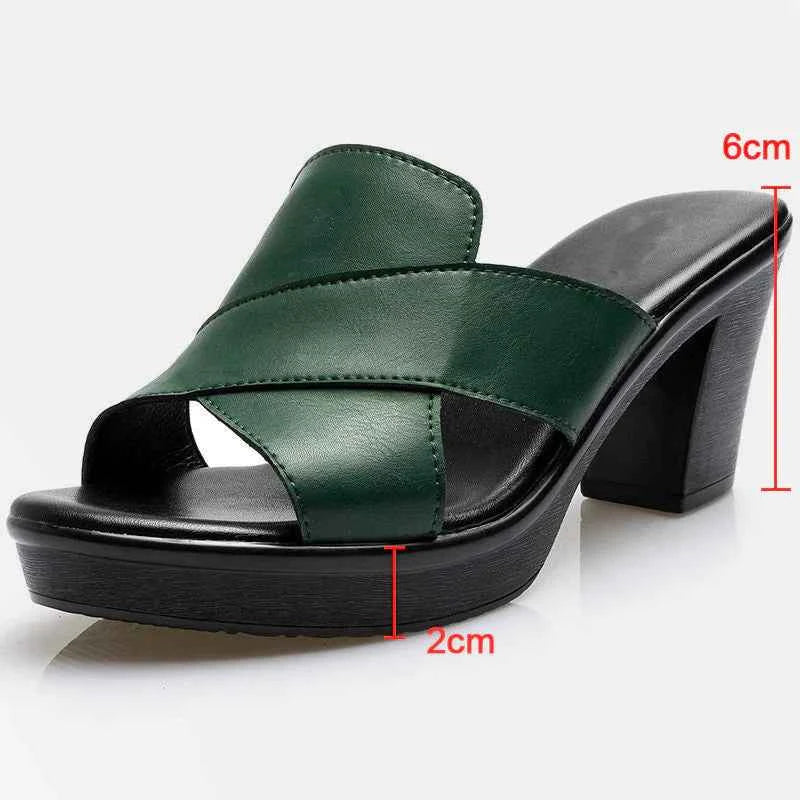 Camila | Stylish Chunky Platform High Heel Sandals for Women