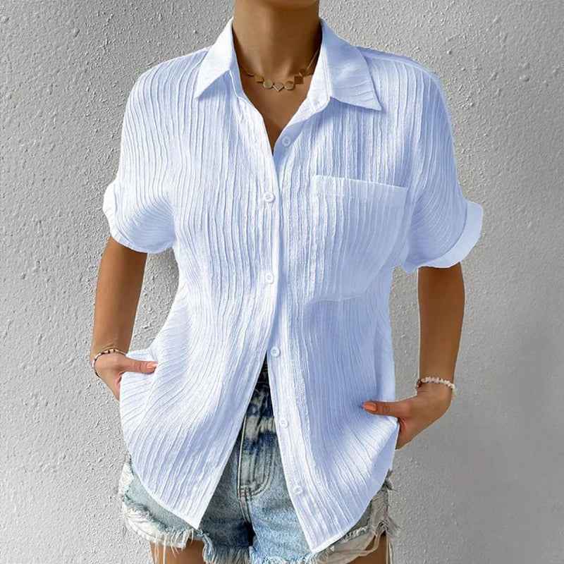Women's Crinkled Casual Shirt