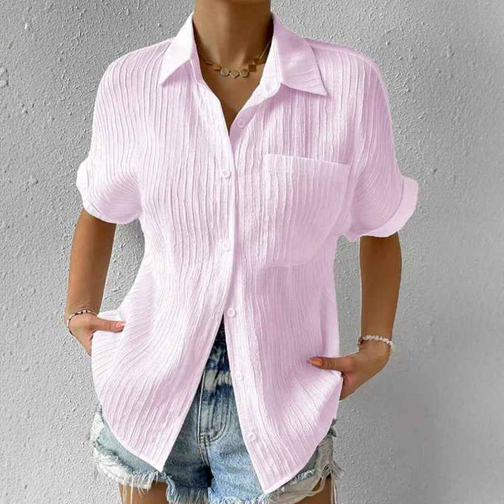 Women's Crinkled Casual Shirt