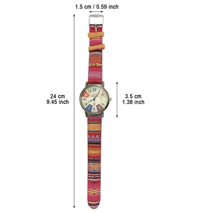 Striped Watch Autumn Glow Spring Stripe Horizon