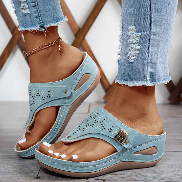 Emily | Modern Orthopedic Sandals for Women - Comfort Fit Sky Blue