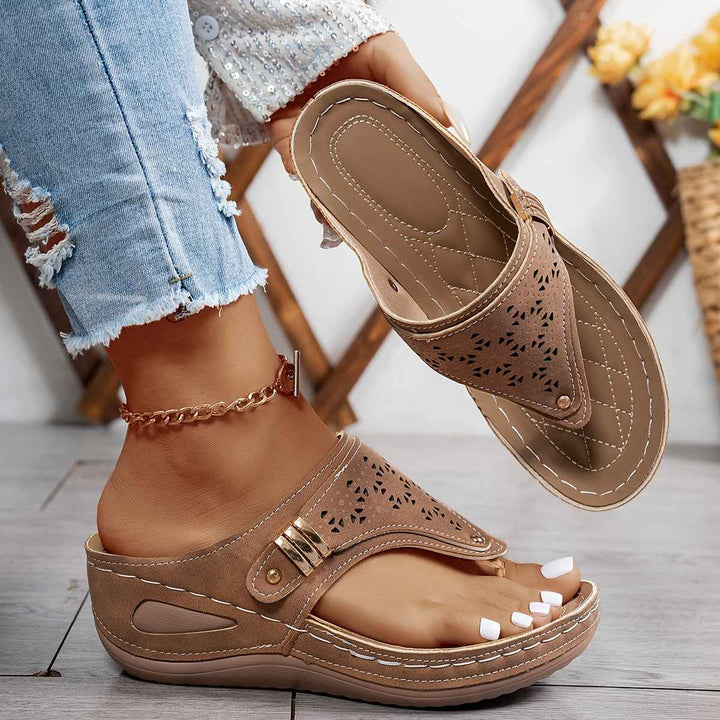 Emily | Modern Orthopedic Sandals for Women - Comfort Fit Brownish