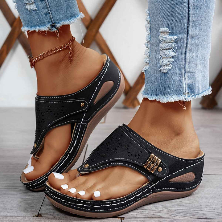 Emily | Modern Orthopedic Sandals for Women - Comfort Fit Black