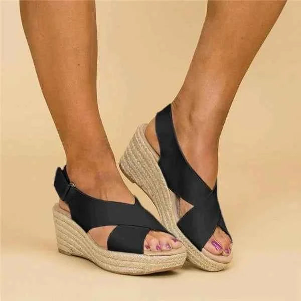 Seren | Women's Sandals for Comfort and Stability Black