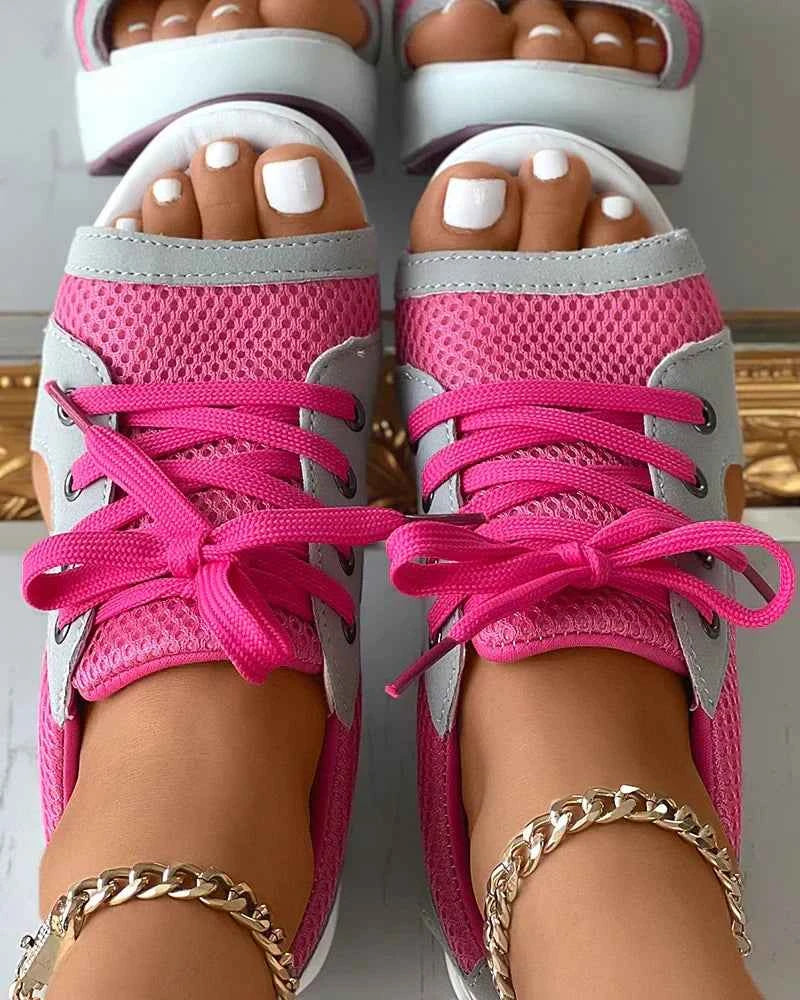 Avery | Women's Sandals with Padded Footbed for Comfort Rose