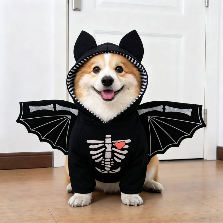 Halloween's Creepy Dog Costume with Padded Arms for Trick or Treating Design#21
