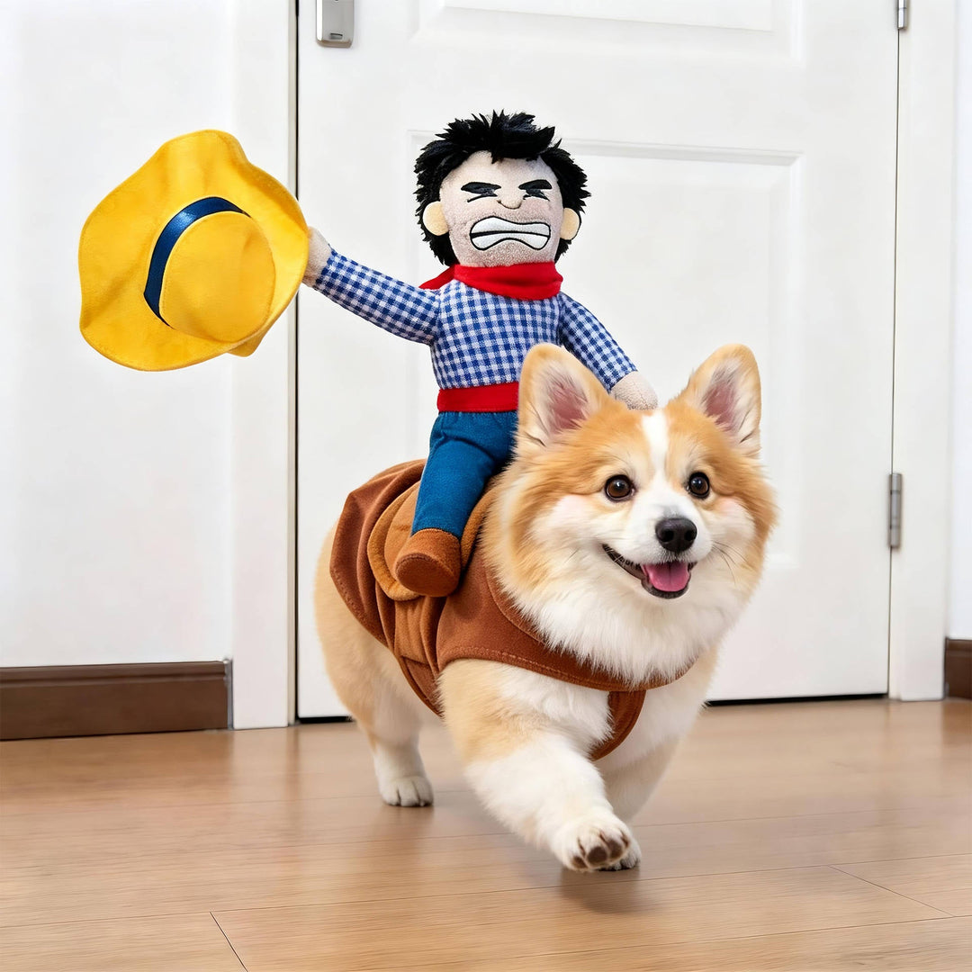 Halloween's Creepy Dog Costume with Padded Arms for Trick or Treating Design#25