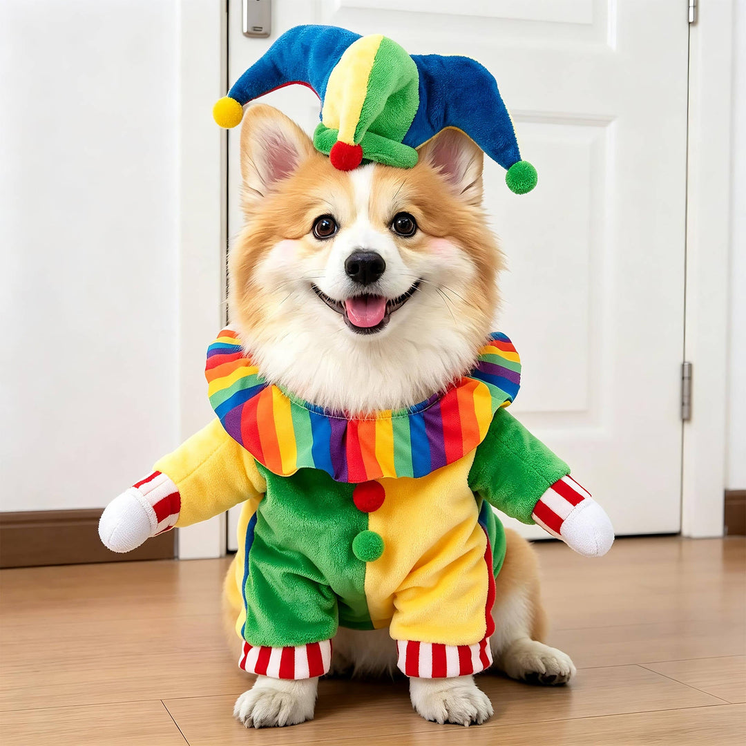 Halloween's Creepy Dog Costume with Padded Arms for Trick or Treating Design#31