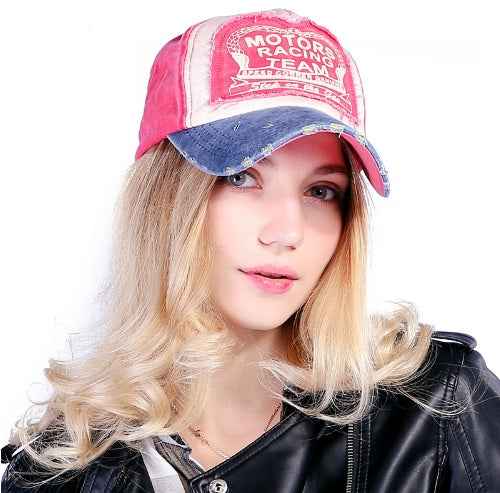 Cotton Baseball Caps for Men & Women - Trendy Hip Hop Style in Vibrant Multicolor