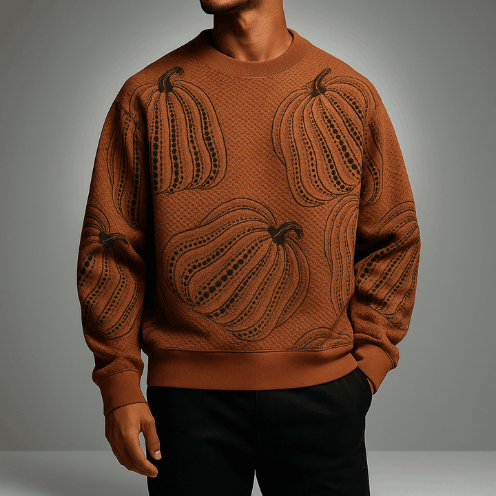 Cozy Harvest Sweater for All Brown