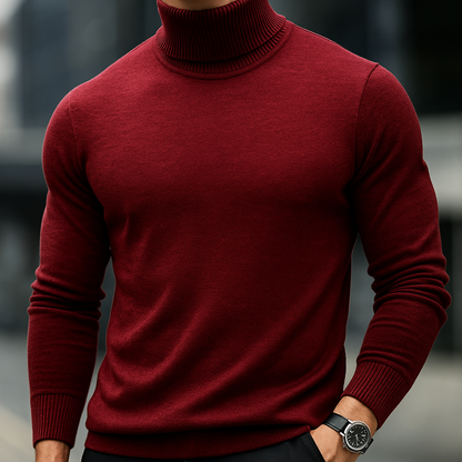 Cashmere Sweater Relaxed Pink Winter Black Turtleneck Merlot