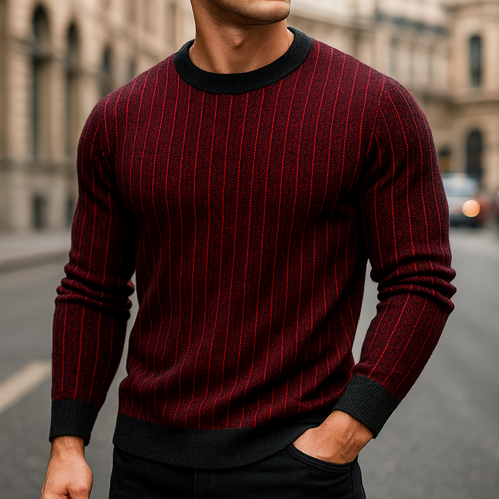 Cozy Merino Wool Sweater for Ultimate Comfort Red