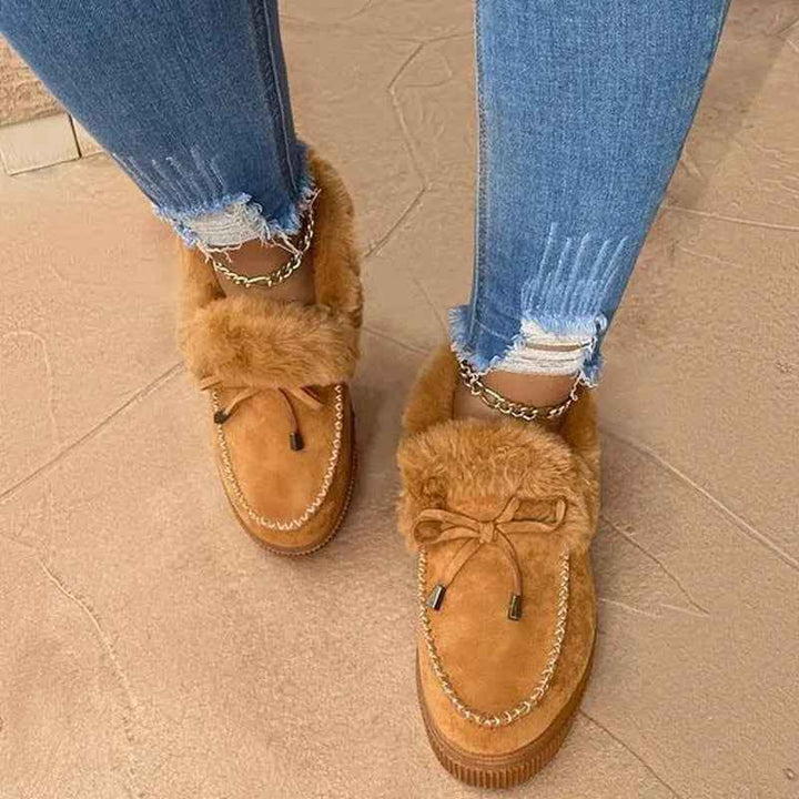 Cozy & Stylish Women's Winter Boots – Warm Comfort for Cold Days Brown