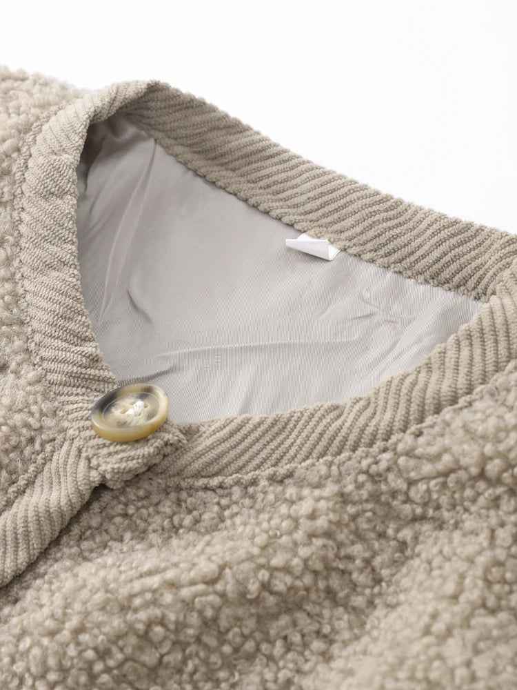 Cozy Women's Teddy Coat - Modern and Comfortable