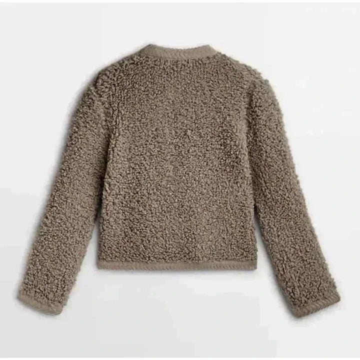 Cozy Women's Teddy Coat - Modern and Comfortable