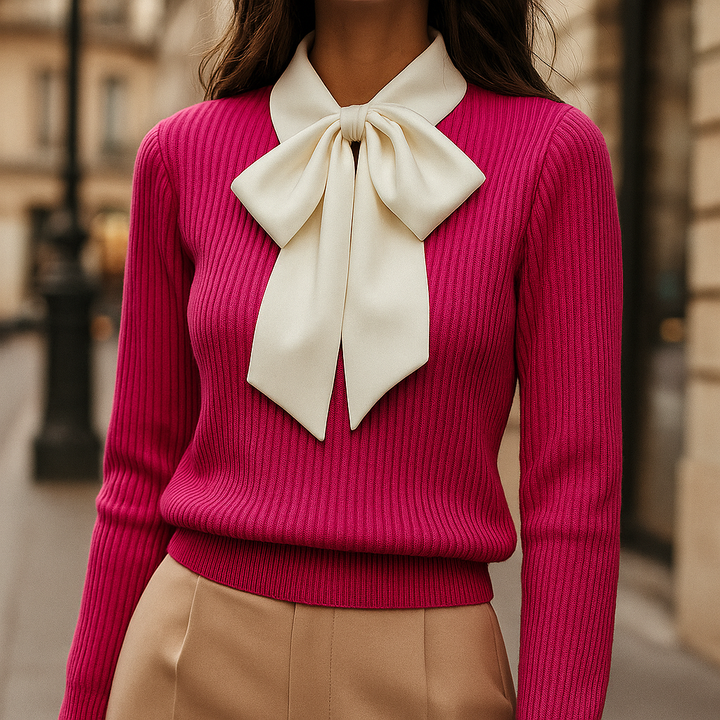 Cozy Wool Knitted Sweater for Ultimate Comfort Pink Berry
