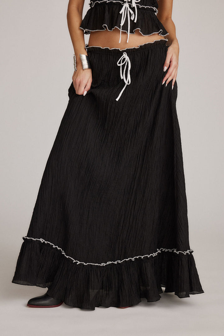 Cianna | Women's Two-Piece Summer Outfit – Top and Long Skirt