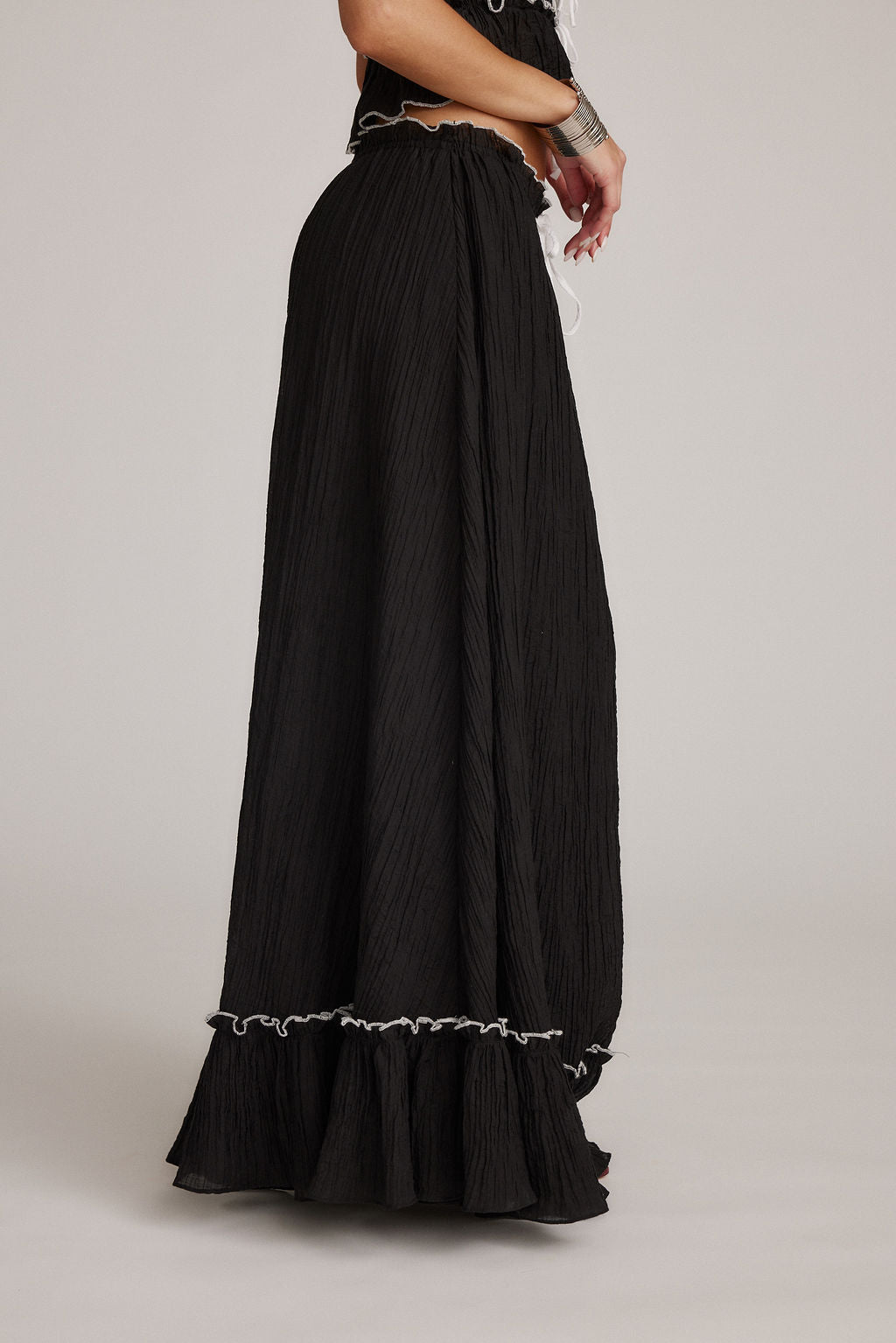 Cianna | Women's Two-Piece Summer Outfit – Top and Long Skirt