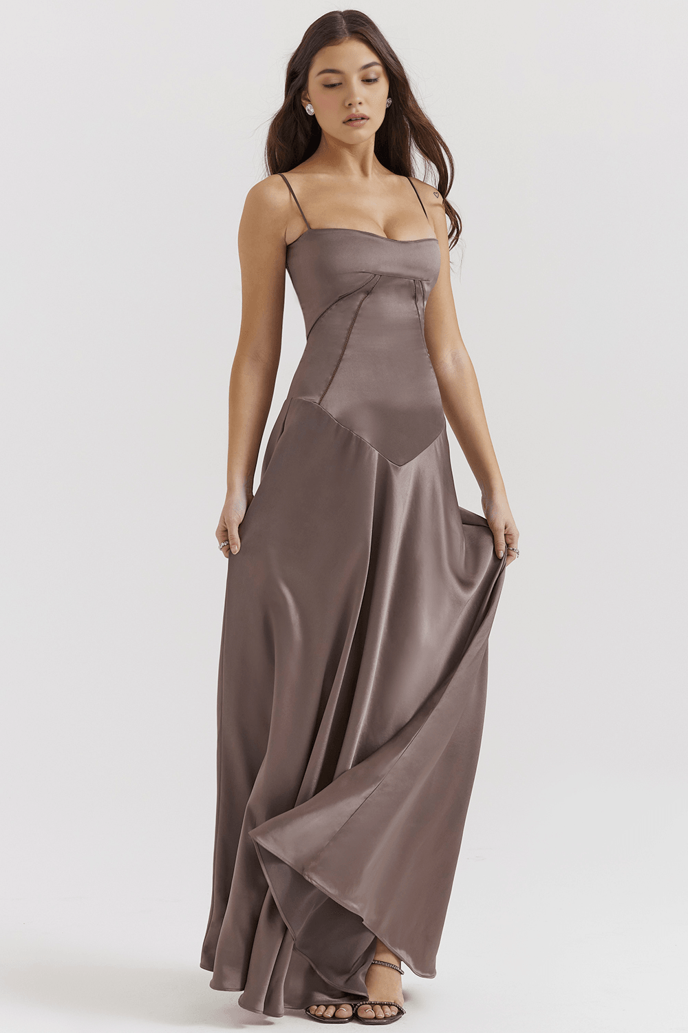 Donna | Women's Elegant Maxi Bustier Dress