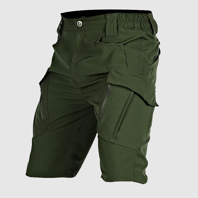 Sebastian | Tactical Cargo Shorts - Durable Cotton Blend - Multiple Pockets - Relaxed Fit Green