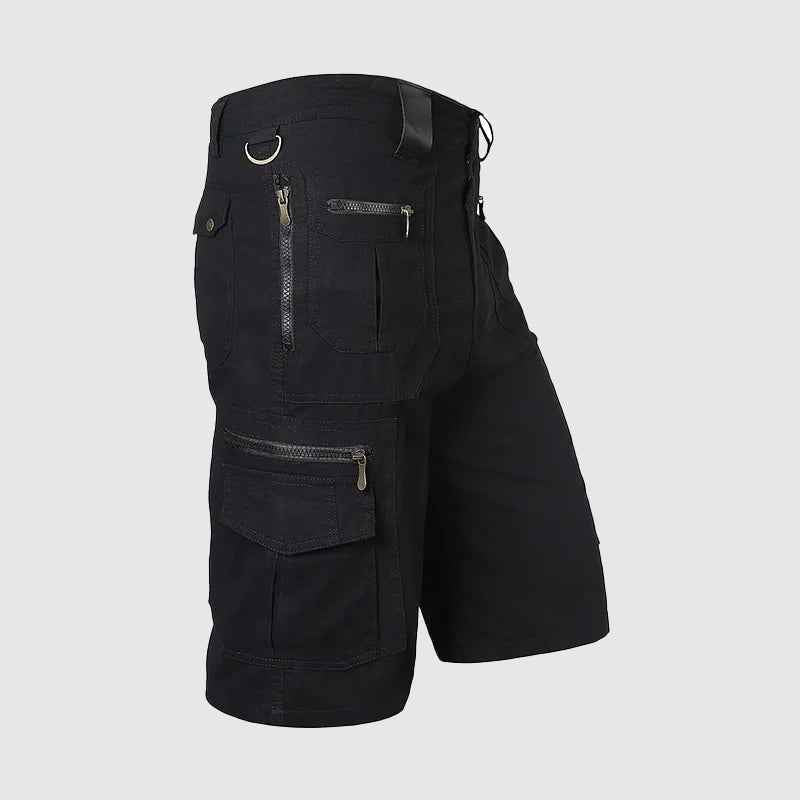 Micah | Durable Multi-Pocket Knee Length Cargo Shorts