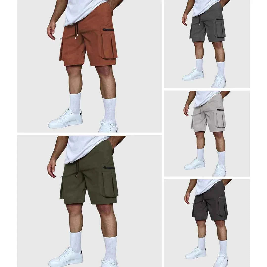 Men's Multi-Pocket Utility Cargo Shorts All 5 Colors (Buy 3 and Get 2 FREE)