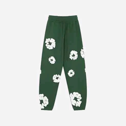 Avery | Unisex Printed Sweatpants – Streetwear Joggers for Men & Women Green