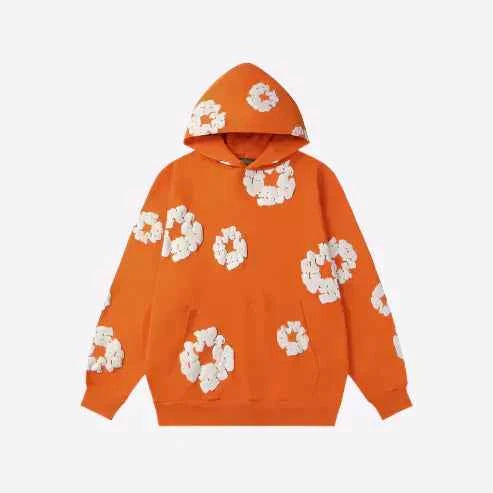 Taylor | Unisex Printed Streetwear Hoodie – Graphic Hoodie for Men & Women Orange