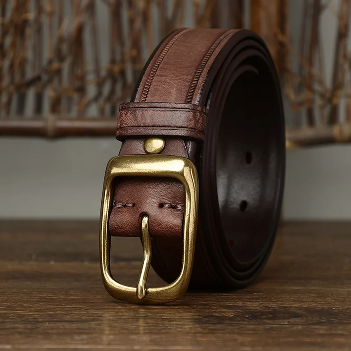 100% Genuine Cowhide Leather Belt