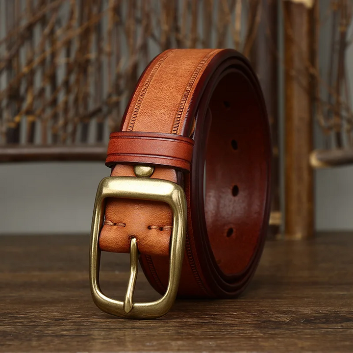 100% Genuine Cowhide Leather Belt