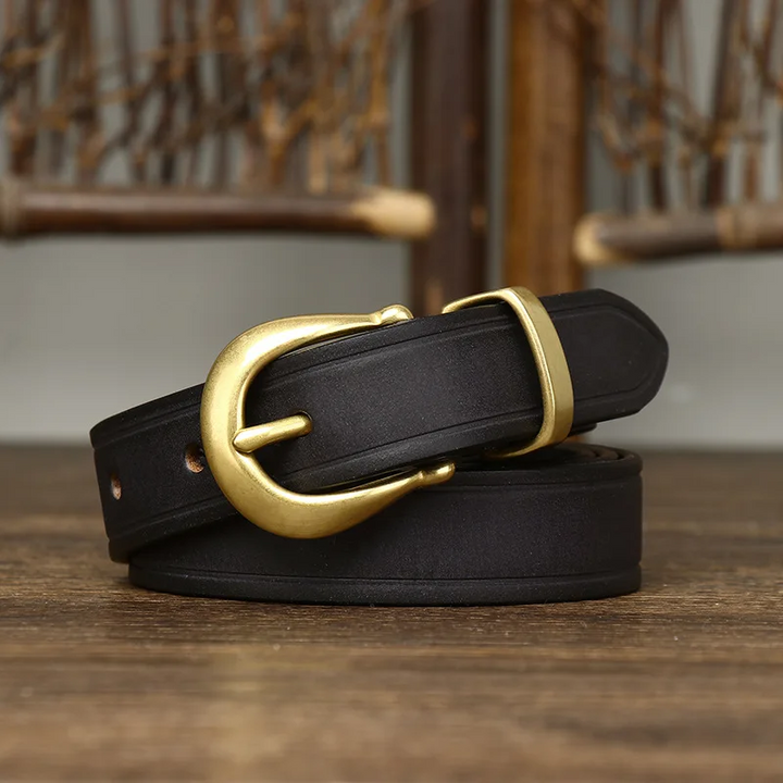 Stylish Leather Belt for Everyday Wear Black