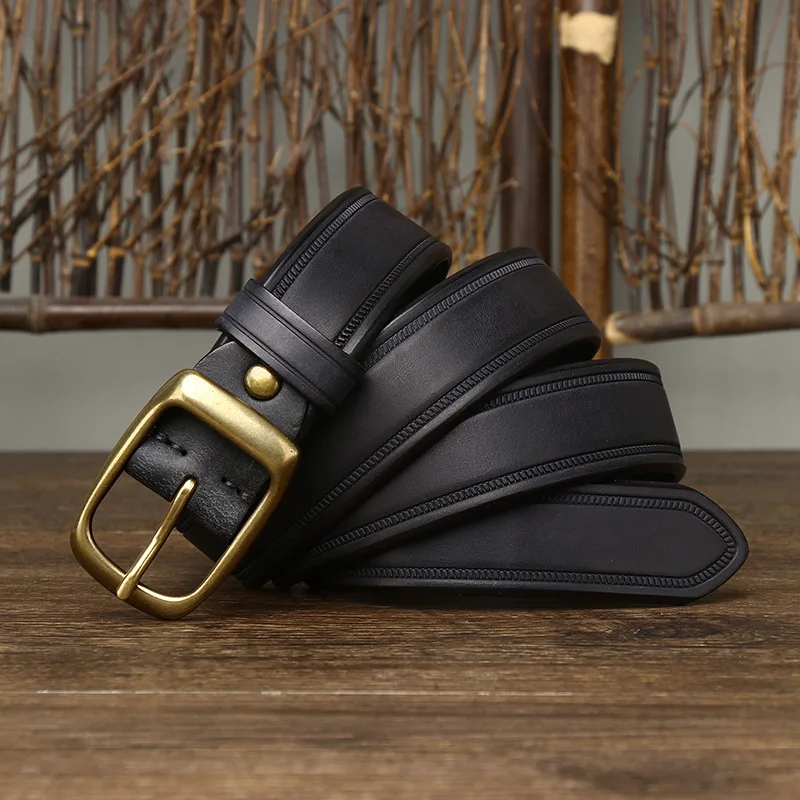 100% Genuine Cowhide Leather Belt