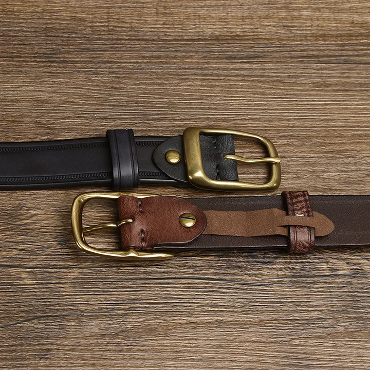 100% Genuine Cowhide Leather Belt