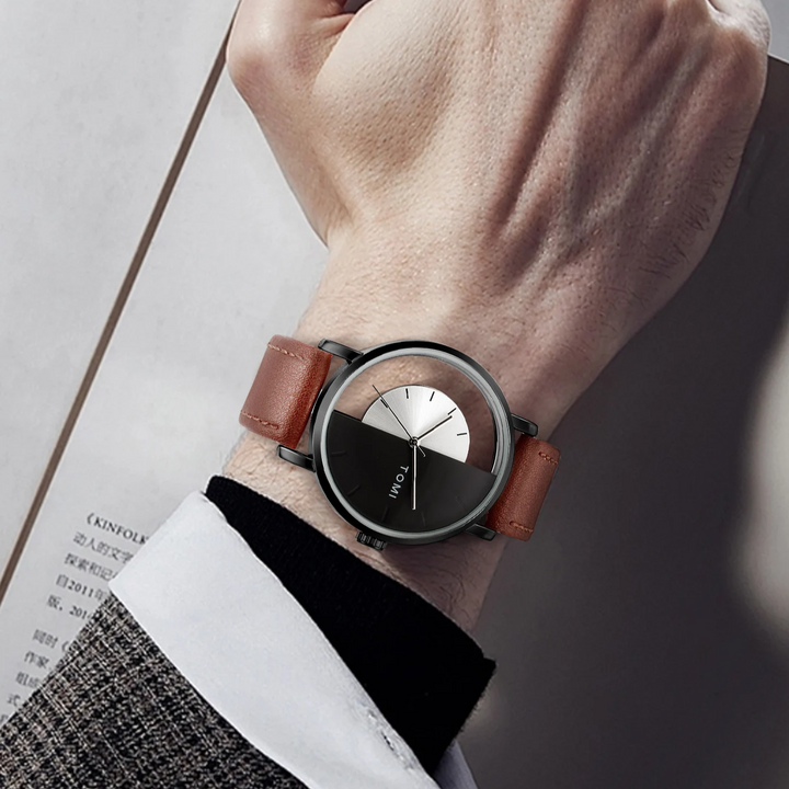 Elegant Eclipse Timepiece for Stylish Wear