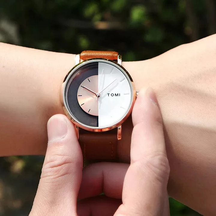 Elegant Eclipse Timepiece for Stylish Wear