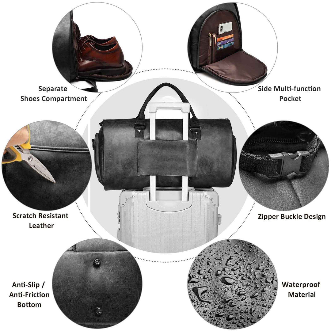 Adjustable Strap Duffel Bag with Top Handles
